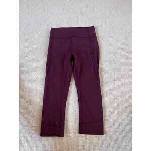 Lululemon In Movement Crop 19”